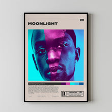 Moonlight, Barry Jenkins, Minimalist Movie Poster