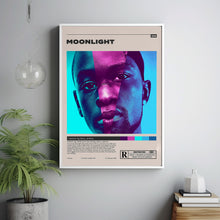 Moonlight, Barry Jenkins, Minimalist Movie Poster