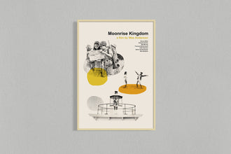 Moonrise Kingdom Mid Century Movie Poster  Film Posters  Minimalist Movie Poster    Wall Art Poster 990143940