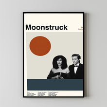 Moonstruck Poster, Moonstruck Movie Poster, Vintage Poster, Film Poster, Minimalist Art, Retro Poster, Vintage Poster, Gifts For Her