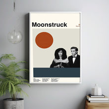 Moonstruck Poster, Moonstruck Movie Poster, Vintage Poster, Film Poster, Minimalist Art, Retro Poster, Vintage Poster, Gifts For Her