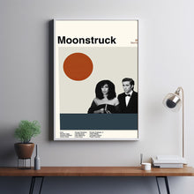 Moonstruck Poster, Moonstruck Movie Poster, Vintage Poster, Film Poster, Minimalist Art, Retro Poster, Vintage Poster, Gifts For Her