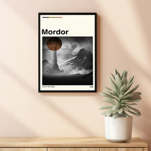 Mordor Poster, Mordor Movie, Lord of the rings Film, Minimalist Art, High Quality, Custom Print, Cityscape Poster, Illustration Art