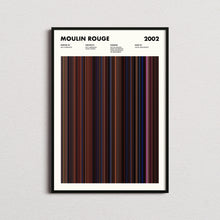 Moulin Rouge Movie Barcode Print, Moulin Rouge Print, Moulin Rouge Poster, Moulin Rouge Wall Art, Moulin Rouge Art Print 1627678384