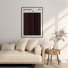 Moulin Rouge Movie Barcode Print, Moulin Rouge Print, Moulin Rouge Poster, Moulin Rouge Wall Art, Moulin Rouge Art Print 1627678384