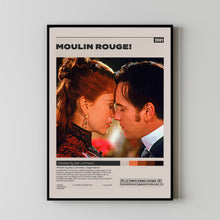 Moulin Rouge Poster, Baz Luhrmann, Minimalist Movie Poster