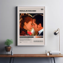 Moulin Rouge Poster, Baz Luhrmann, Minimalist Movie Poster