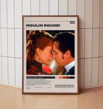 Moulin Rouge Poster, Baz Luhrmann, Minimalist Movie Poster