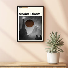 Mount Doom Poster, Mount Doom Movie, Mount Doom  Film, Minimalist Art, High Quality, Custom Print, Cityscape Poster, Illustration Art