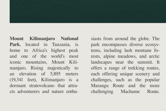 Mount Kilimanjaro Wall Art  Poster Mount Kilimanjaro Tanzania Black White Poster  Poster Art Gift 1685681036