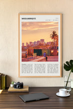 Mozambique Wall Art  Poster Mozambique Africa Black White Poster  Poster Art Gift 1702052919