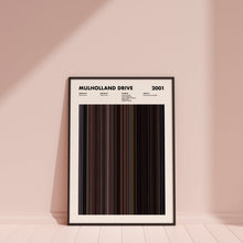 Mulholland Drive Movie Barcode Print, Mulholland Drive Print, Mulholland Drive Poster, Mulholland Drive Wall Art 1671700568