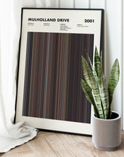 Mulholland Drive Movie Barcode Print, Mulholland Drive Print, Mulholland Drive Poster, Mulholland Drive Wall Art 1671700568