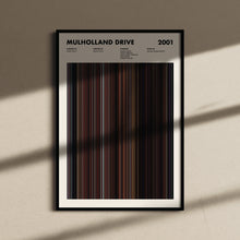 Mulholland Drive Movie Barcode Print, Mulholland Drive Print, Mulholland Drive Poster, Mulholland Drive Wall Art 1671700568