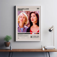 Mulholland Drive Poster , David Lynch, Minimalist Movie Poster, Home decor