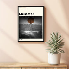 Mustafar Poster, Mustafar Movie, Mustafar Film, Minimalist Art, High Quality, Custom Print, Cityscape Poster, Illustration Art