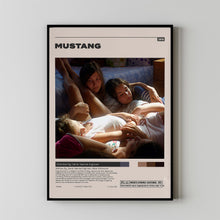Mustang Poster, Deniz Gamze Ergüven, Minimalist Movie Poster