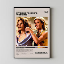 My Best Friend's Wedding Poster ,P.J. Hogan, Minimalist Movie Poster
