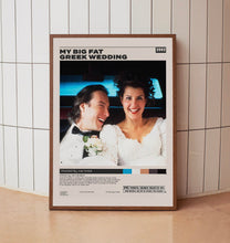 My Big Fat Greek Wedding, Joel Zwick, Minimalist Movie Poster