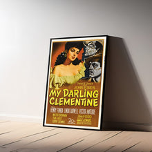 My Darling Clementine, Movie Poster, Wall Art Prints, Canvas Material Gift, Keepsake, Home Decor, Live Room Wall Art 1607607003