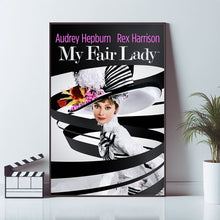My Fair Lady, Movie Poster, Wall Art Prints, Art Poster, Canvas Material Gift, Keepsake, Home Decor, Live Room Wall Art 1581353962
