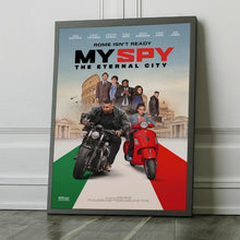 My Spy The Eternal City (2024) Movie Poster Canvas Poster Movie Poster Art Print Gifts for Lover Mural Painting Home Decoration 1763795407