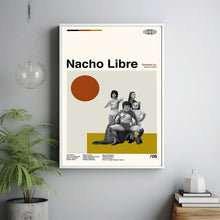 Nacho Libre Movie, Jared Hess Poster, Film Poster, Wall Art, Minimalist Art, Retro Poster, Vintage Poster, Gifts For Her