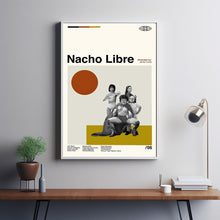Nacho Libre Movie, Jared Hess Poster, Film Poster, Wall Art, Minimalist Art, Retro Poster, Vintage Poster, Gifts For Her