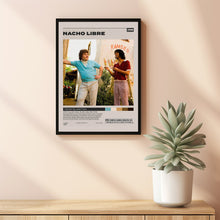 Nacho Libre Poster, Jared Hess, Minimalist Movie Poster, Room Decor