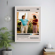 Nacho Libre Poster, Jared Hess, Minimalist Movie Poster, Room Decor