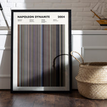 Napoleon Dynamite Movie Barcode Print, Napoleon Dynamite Print, Napoleon Dynamite Poster, Movie Buff Gifts 1655087041