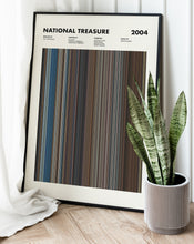 National Treasure Movie Barcode Print, National Treasure Print, National Treasure Poster, National Treasure Wall Art, National Treasure Art 1631653907