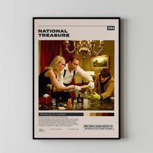 National Treasure Poster, Jon Turteltaub, Minimalist Movie Poster
