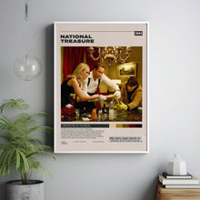 National Treasure Poster, Jon Turteltaub, Minimalist Movie Poster