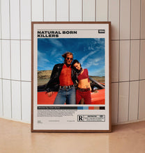 Natural Born Killers, Oliver Stone,  Minimalist Movie Poster, Room Decor, Movie Poster