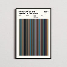 Nausicaa Movie Barcode Print, Nausicaa Print, Nausicaa Poster, Nausicaa Wall Art, Nausicaa Art Print, Studio Ghibli Poster 1650044902