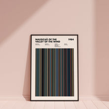 Nausicaa Movie Barcode Print, Nausicaa Print, Nausicaa Poster, Nausicaa Wall Art, Nausicaa Art Print, Studio Ghibli Poster 1650044902