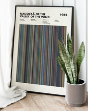 Nausicaa Movie Barcode Print, Nausicaa Print, Nausicaa Poster, Nausicaa Wall Art, Nausicaa Art Print, Studio Ghibli Poster 1650044902