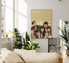New Girl Poster  Art Print  Movie Posters  TV Posters  Gift for Movie lovers 1287436818