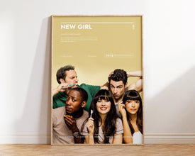 New Girl Poster  Art Print  Movie Posters  TV Posters  Gift for Movie lovers 1287436818