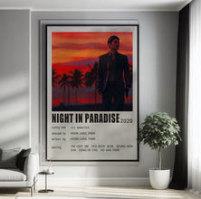 Night in Paradise (2020) Movie Poster Canvas Poster Minimalist Poster Art Print Gifts for Lover Mural Painting Home Decoration 1774469251
