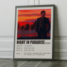 Night in Paradise (2020) Movie Poster Canvas Poster Minimalist Poster Art Print Gifts for Lover Mural Painting Home Decoration 1774469251