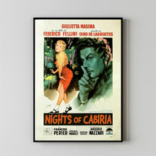 Nights of Cabiria  Poster Art Print Movie Posters Gift for Movie lovers 1