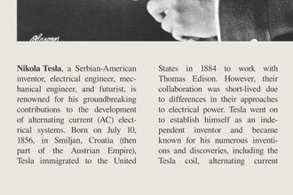 Nikola Tesla Wall Art  Poster Nikola Tesla  Black White Poster  Poster Art Gift 1695501619