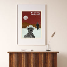 No Country for Old Men Mid Century Movie Poster  Film Posters  Minimalist Movie Poster    Wall Art Poster 1138323935