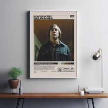 No Country for Old Men, Ethan Coen, Minimalist Movie Poster