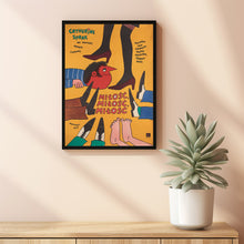 Notti D amore Movie Poster Print, Canvas Wall Art, Room Decor, Movie Art