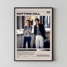 Notting Hill, Roger Michell, Minimalist Movie Poster, Vintage Retro Art