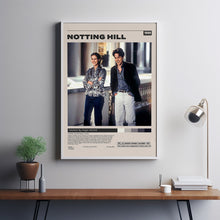 Notting Hill, Roger Michell, Minimalist Movie Poster, Vintage Retro Art