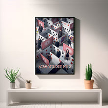 Now You See Me 2 Movie Poster, Wall Art Prints, Canvas Material Gift, High quality Canvas print, Home Decor, Keepsake 1702440563